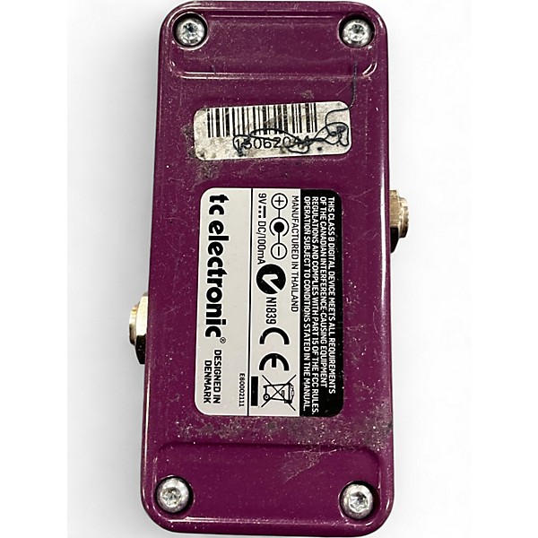 Used TC Electronic Vertex Mini Flanger Effect Pedal