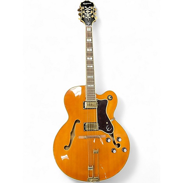 Used Epiphone Broadway Vintage Natural Hollow Body Electric Guitar