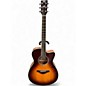Used Yamaha FSC-TA Brown Sunburst Acoustic Electric Guitar thumbnail