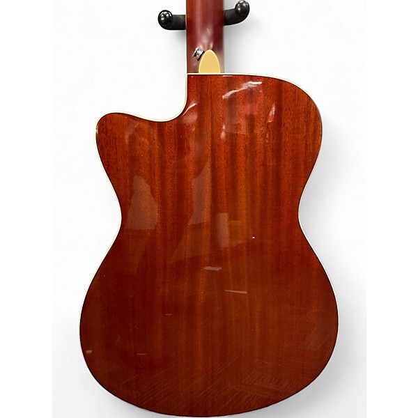 Used Yamaha FSC-TA Brown Sunburst Acoustic Electric Guitar