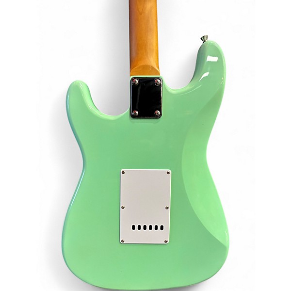 Used Fojill 39 Inch Mahogany Body Seafoam Green Solid Body Electric Guitar
