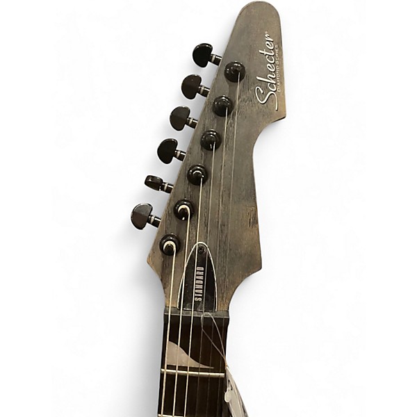 Used Schecter Guitar Research Avenger Standard Charcoal Satin Solid Body Electric Guitar