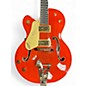 Used Gretsch Guitars G6120LH Orange Hollow Body Electric Guitar