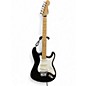 Used Fender 1985 MIJ Stratocaster Black Solid Body Electric Guitar thumbnail