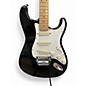 Used Fender 1985 MIJ Stratocaster Black Solid Body Electric Guitar