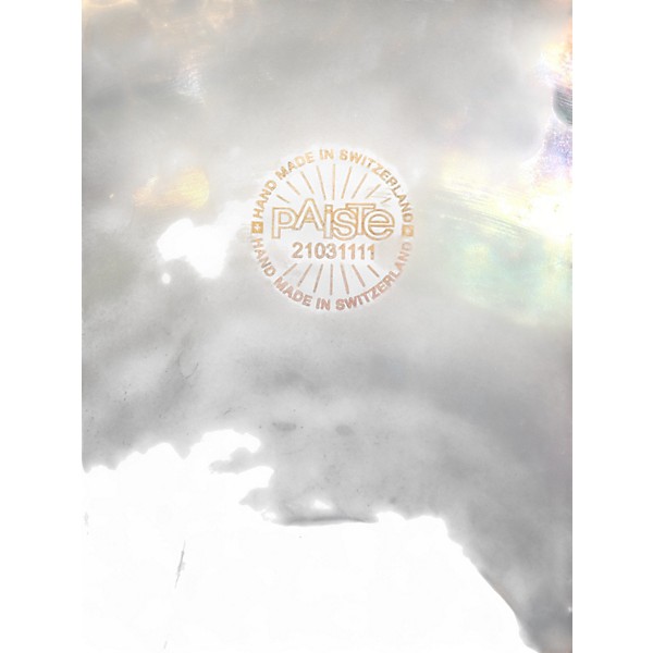 Used Paiste 14in Rude Blast China Cymbal