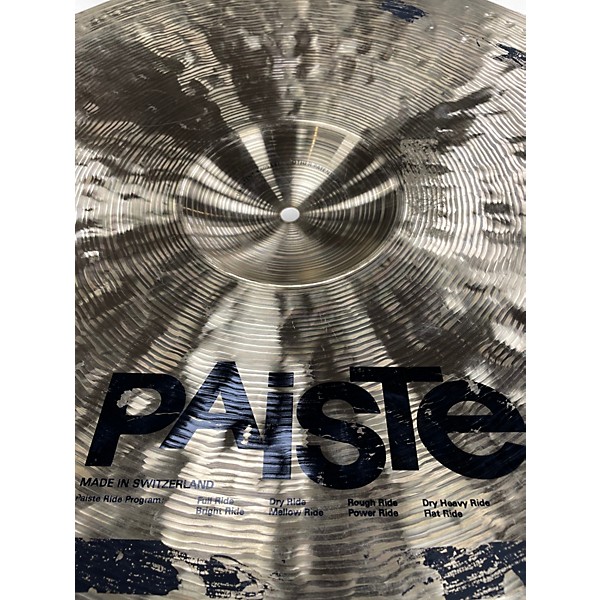 Used Paiste 20in Signature Dry Heavy Ride Cymbal