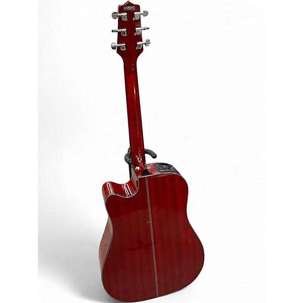 Used Takamine GD30CE Wine Red Acoustic Electric Guitar