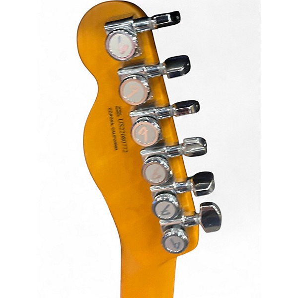 Used Fender American Ultra Telecaster Green Solid Body Electric Guitar