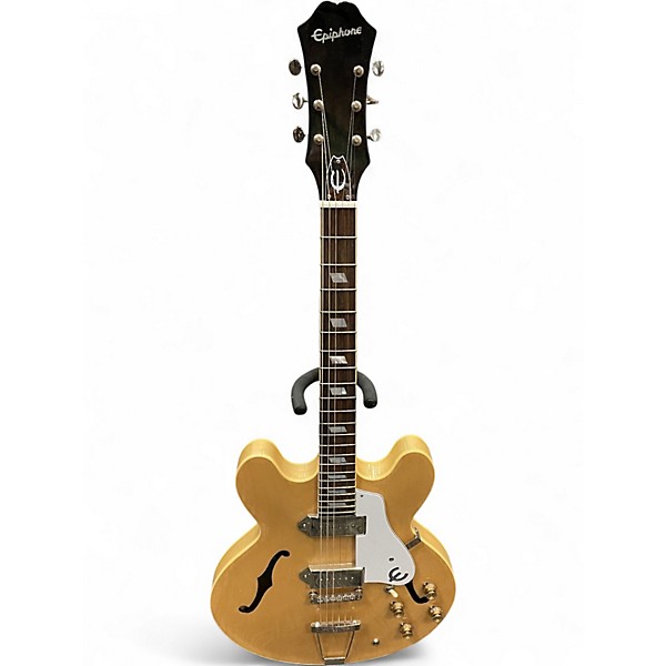 Used Epiphone Casino Blonde Hollow Body Electric Guitar