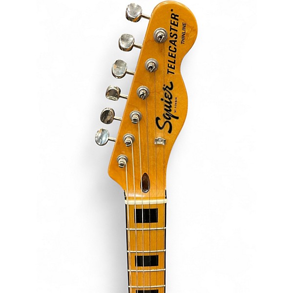 Used Squier Classic Vibe 70s Thinline Telecaster WHITE Hollow Body Electric Guitar