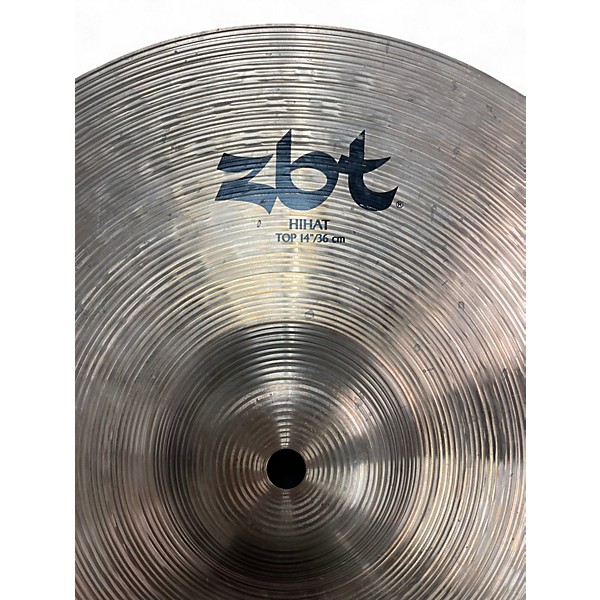 Used 2020s Zildjian 14in ZBT Hi Hat Top Cymbal