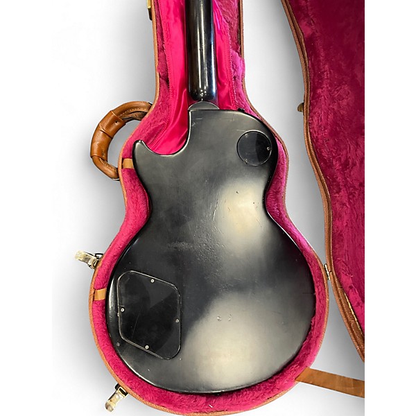 Used 2001 Gibson Les Paul Gothic Refinished Natural Solid Body Electric Guitar