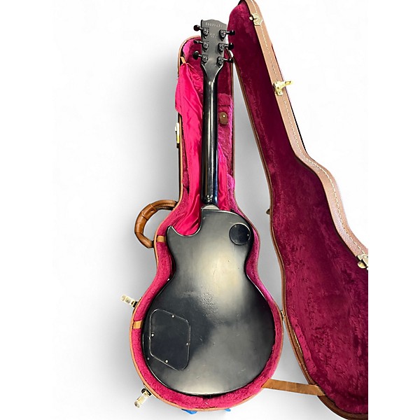 Used 2001 Gibson Les Paul Gothic Refinished Natural Solid Body Electric Guitar