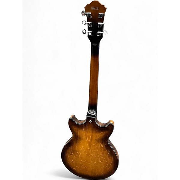 Used Ibanez AM73B SATIN BROWN Hollow Body Electric Guitar