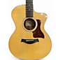 Used Taylor 214CE Deluxe Natural Acoustic Electric Guitar