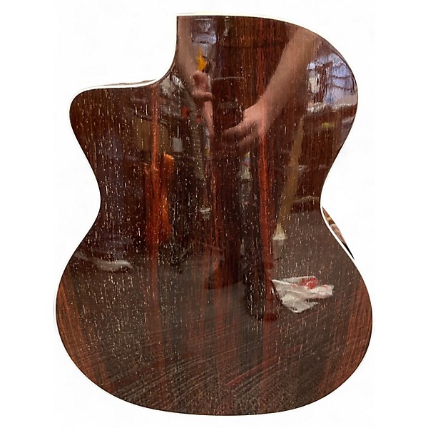 Used Taylor 214CE Deluxe Natural Acoustic Electric Guitar