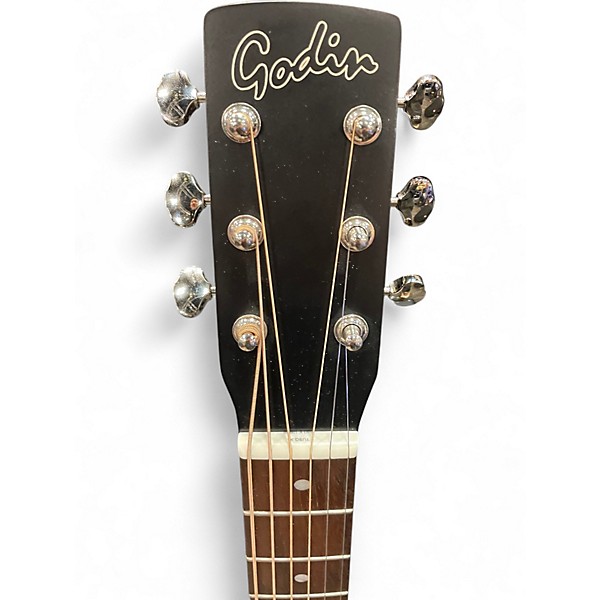 Used Godin PARLOR LTD 2 Color Sunburst Acoustic Electric Guitar