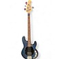 Used Sterling by Music Man Sub 4 Blue Electric Bass Guitar thumbnail
