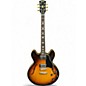 Vintage 1967 Gibson 	 ES-335TD Sunburst Hollow Body Electric Guitar thumbnail