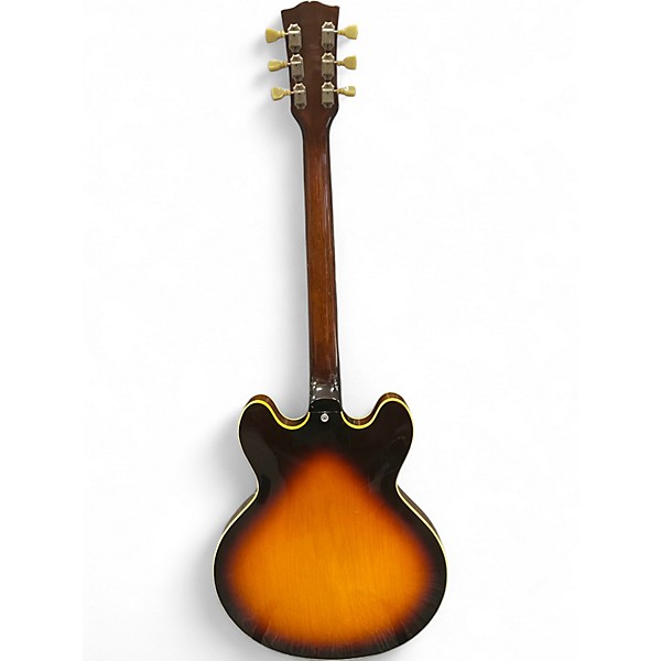 Vintage 1967 Gibson 	 ES-335TD Sunburst Hollow Body Electric Guitar