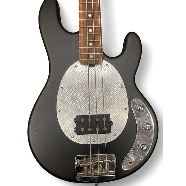 Used Ernie Ball Music Man Stingray SUB Bass Black Electric Bass Guitar