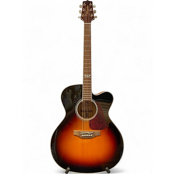 Used Takamine GJ72CE Sunburst Acoustic Electric Guitar