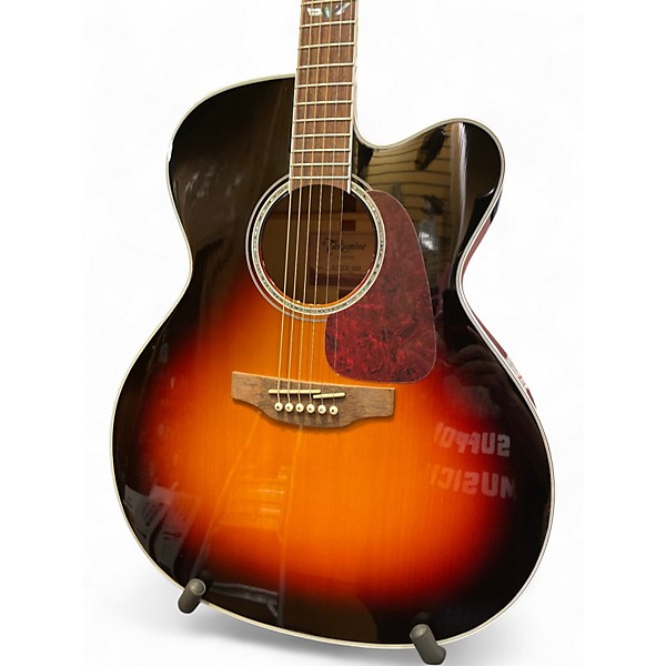 Used Takamine GJ72CE Sunburst Acoustic Electric Guitar