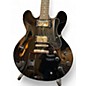 Used Epiphone Dot Ebony Hollow Body Electric Guitar
