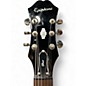 Used Epiphone Dot Ebony Hollow Body Electric Guitar