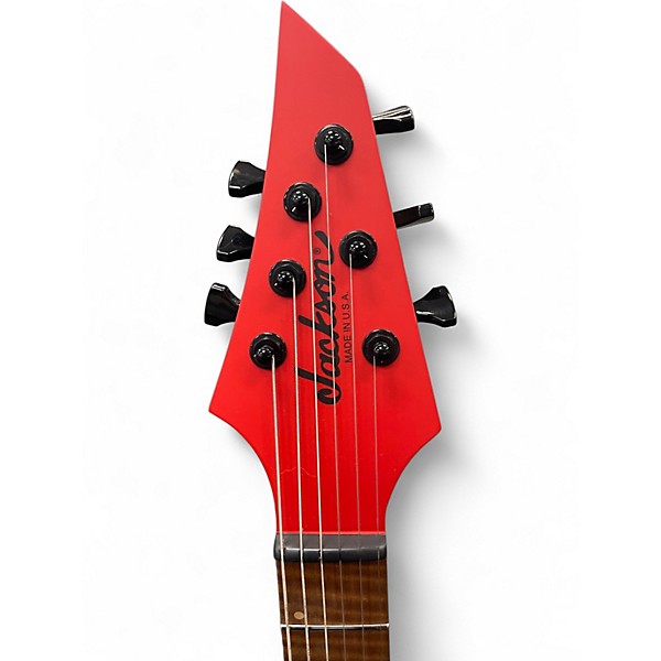 Used Jackson CUSTOM SHOP Misha Mansoor Signature Juggernaut HT6 Satin Red Solid Body Electric Guitar
