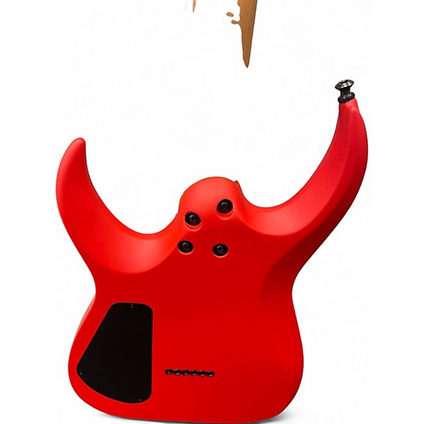 Used Jackson CUSTOM SHOP Misha Mansoor Signature Juggernaut HT6 Satin Red Solid Body Electric Guitar