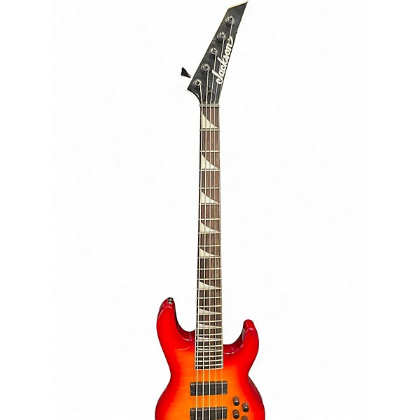 Used Jackson JS3VQM Cherry Sunburst Electric Bass Guitar