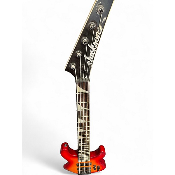 Used Jackson JS3VQM Cherry Sunburst Electric Bass Guitar