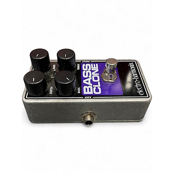 Used Electro-Harmonix Bass Clone Analog Chorus Bass Effect Pedal