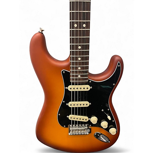 Used Fender limited edition American performer timber Stratocaster  Honey Burst Solid Body Electric Guitar