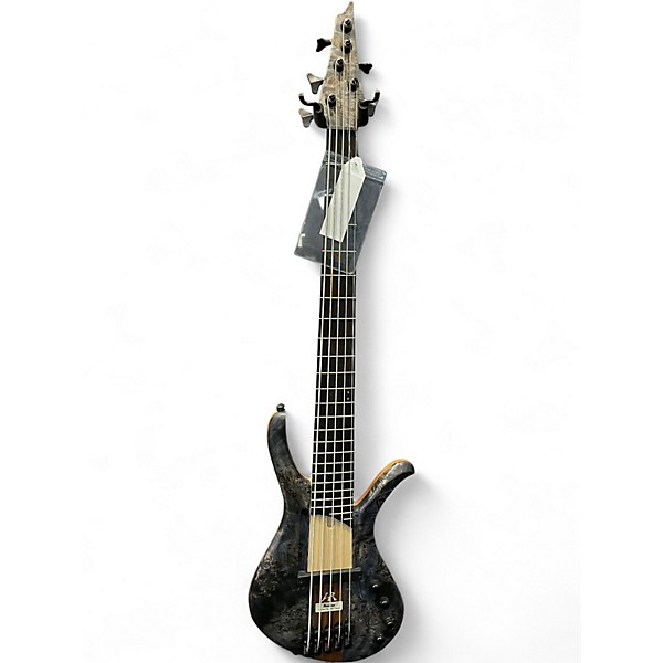 Used Ibanez AFR5PBP Black Electric Bass Guitar