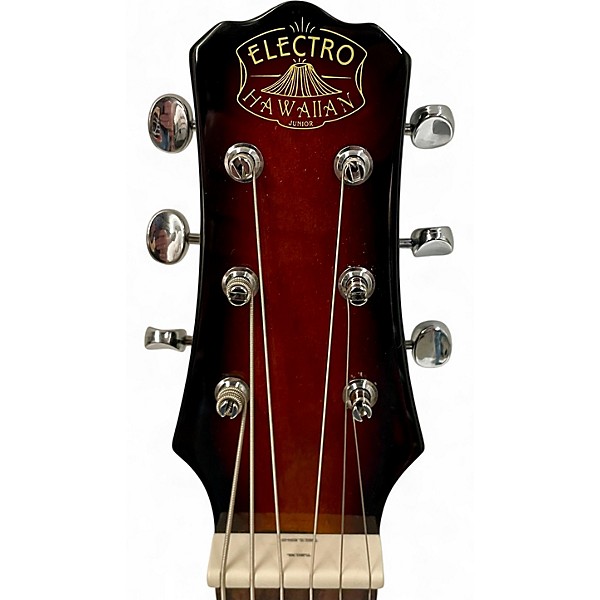 Used Asher Guitars & Lap Steels Electro Hawaiian Junior 2 Color Sunburst Lap Steel