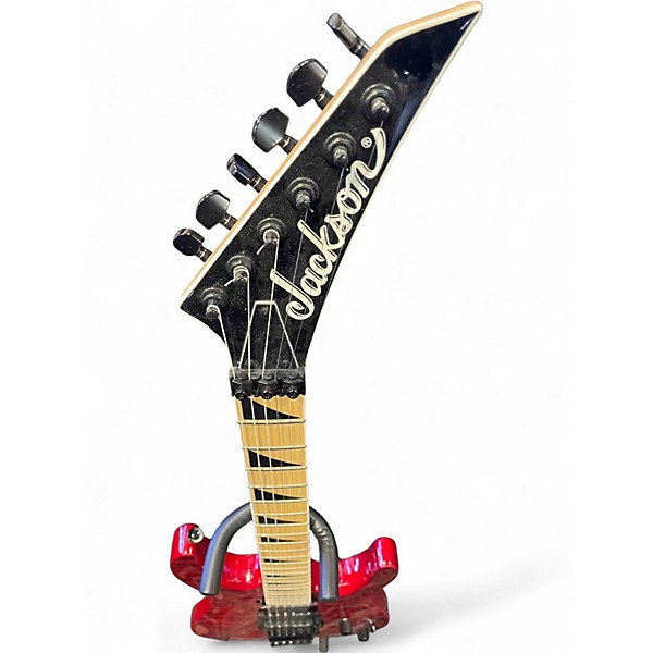 Used Jackson JS SEDRIES FLOYD ROSE RED QUILT Solid Body Electric Guitar