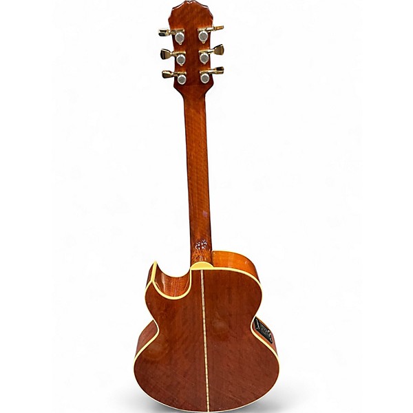 Used Epiphone PR5E Natural Acoustic Electric Guitar