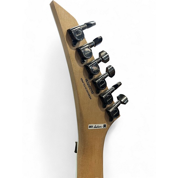 Used Jackson SL2Q Pro Series Soloist MAH Transparent Green Solid Body Electric Guitar