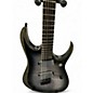 Used Ibanez rgd61 alms Trans Gray Solid Body Electric Guitar