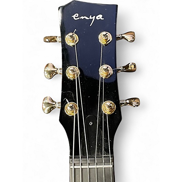 Used 2021 Enya X4 Pro Mini Carbon Fiber Acoustic Electric Guitar