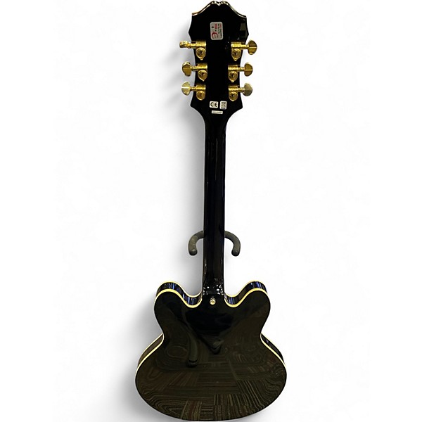 Used Epiphone Sheraton II Black Hollow Body Electric Guitar