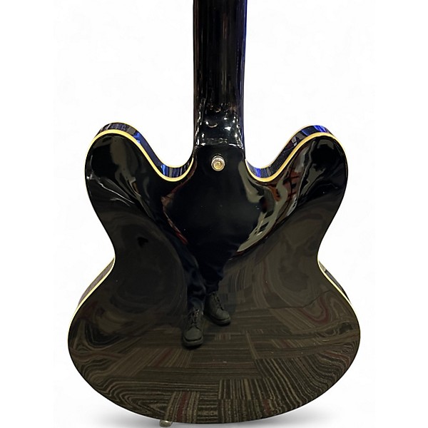Used Epiphone Sheraton II Black Hollow Body Electric Guitar