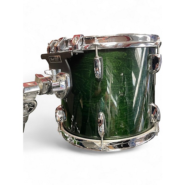 Used Pearl 3 Piece Prestige Session Select Green Drum Kit