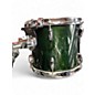 Used Pearl 3 Piece Prestige Session Select Green Drum Kit