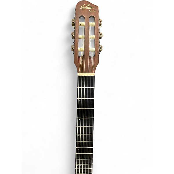 Used Godin Multiac Nylon SA Yellow Classical Acoustic Electric Guitar