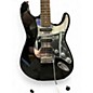 Used Squier HHS Stratocaster Black Solid Body Electric Guitar