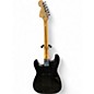 Used Squier HHS Stratocaster Black Solid Body Electric Guitar